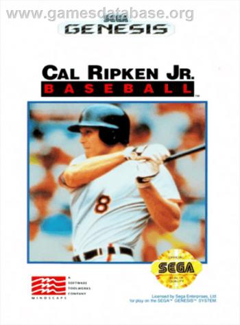 Cover Cal Ripken Jr. Baseball for Genesis - Mega Drive